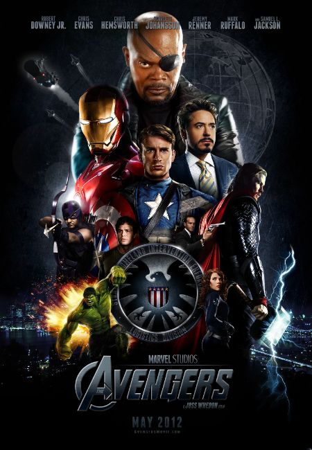 Poster of The Avengers.